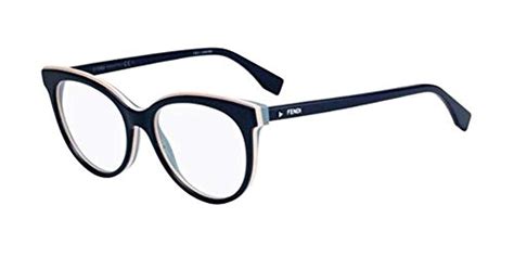 fendi ff0254|Fendi FF0254 PJP17 53mm Blue Eyeglasses .